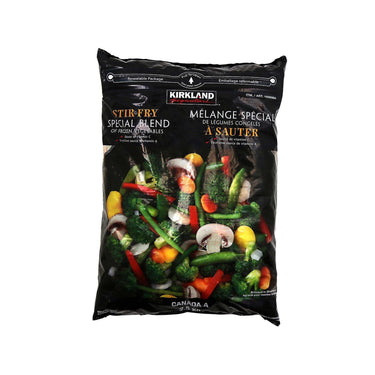 Image of Kirkland Frozen Stir-Fry Blend Vegetables - 1 x 2.5 Kilos